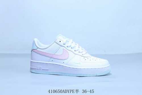 Nike Air Force 1 Af1耐克 空军一号休闲板鞋 白粉 货号Ih0640-161 410650Adype半 36-45