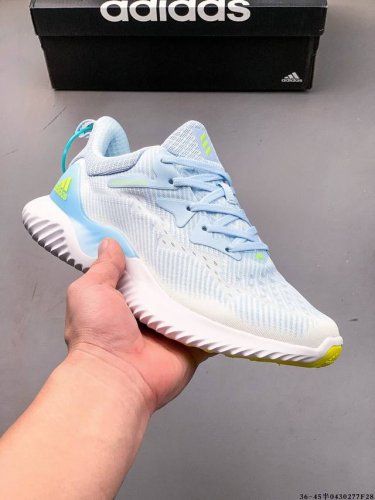 公司级！Adidas Switch Fwd阿尔法爆米花网面透气休闲跑鞋 0430277F28