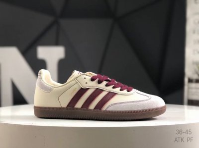 阿迪达斯 三叶草Adidas Originals Samba Og桑巴舞系列绅士德训足球风百搭低帮休闲运动板鞋 货号:Ig1987 尺码:36-45 Atk P