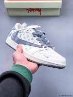 公司级头层！耐克Nike Air Jordan 1 Low Aj1乔1 低帮潮流缓运动休闲板鞋。Aj1 低帮拼接 完美版型真头层牛皮# 内置缓震气垫 原鞋开模