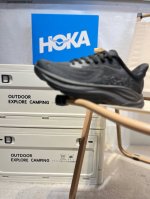美国新兴跑鞋品牌Hoka One One M Clifton 10 Low 克利夫顿10代系列低帮厚底网织轻量休闲运动慢跑鞋 #升级原楦开发版型#采用透气针织工
