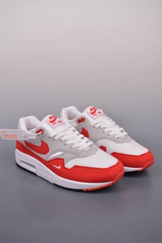 Nike Air Max 1 复刻拼接 纯原版本 复古休闲跑步鞋 官方同步上架 真标原盒 原底原面 正确版型 原版开发 精准细节 市面最高版本 官方货号：Hq5