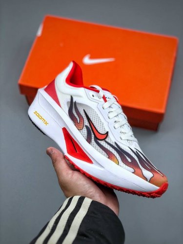 Nike Zoom Fly 6 Premium Ekiden Pack 阿尔法飞行3代系列马拉松轻量超跑竞速运动慢跑鞋“针织白红火焰”Hq3498-100 尺码