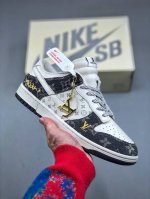 170 Nk Sb Dunk Low Lv联名 周年高端定制 低帮休闲板鞋定制鞋盒 大厂纯原品质出货 超高清洁度 皮料切割干净无任何毛边 细节完美 货号：Fc1