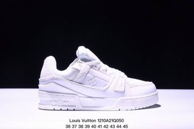 公司级全新lv路易威登louis Vuitton Trainer Sneaker Low休闲运动文化百搭板鞋 尺码:如图所示 Xm1210Q050