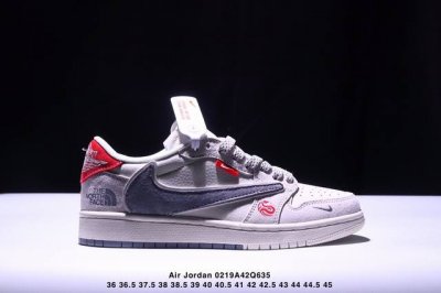 海外爆款限量发售！Travis Scott X Fragment Design X Jordan Air Jordan 1 Low Og Sp “北面联名蛇年限