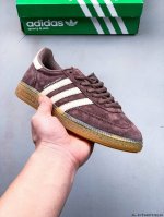 集图 真标半码！Sporty & Rich X Adidas Handball Spezial 联名复古运动休闲板鞋 0407335L20
