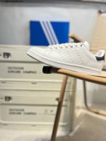 Adidas Stan Smith 史密斯 头层皮 休闲百搭板鞋 原厂楦头经典版型M20325 Qm7301678#36-45半