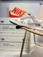 海外爆款限量发售！公司级 Nike Sb Dunk Low“斯图西联名” 周年高端定制 低帮休闲板鞋 定制鞋盒 大厂纯原品质出货 超高清洁度 皮料切割干净无任何
