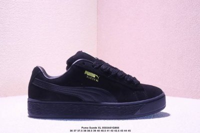 puma Suede Xl复古单品 彪马 防滑耐磨低帮德训板鞋 货号:395205 01 尺码:36 37 37.5 38 38.5 39 40 40.5 41