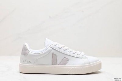 Ins爆款法国国民v字经典小白板鞋 Veja Leather Extra Sneakers 春季入夏简约百搭款 尺码:35-45 Id:Jdf575-Gzs