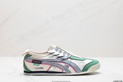 公司级onitsuka Tiger鬼冢虎 Mexico 66 Slip-On 一脚蹬低帮夏季透气运动休闲鞋 货号:1183A360-205 尺码:36 37 3