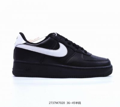 Nike Air Force 1 Low`07 Black White 空军一号经典低帮百搭休闲运动板鞋 黑白钩子 奥利奥 K 货号：Cq0492 001 码数