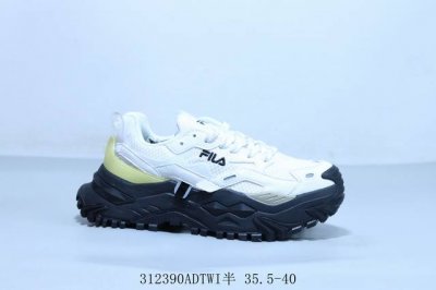 Fila Fusion斐乐潮牌老爹鞋女夏硬糖鞋厚底老爹鞋跑步鞋 货号 T12W321301Fsw 312390Adtwi半 35.5-40
