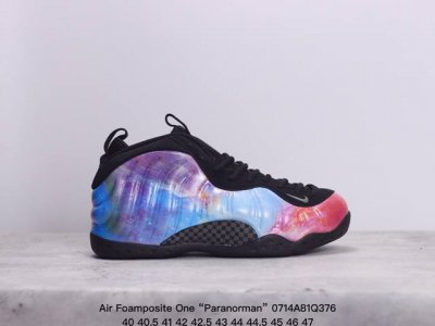 公司级air Foamposite One “Paranorman” 通灵喷-慈善版 真标原盒 渠道模具开版 真碳板 真zoom双气垫 完美双注胶孔 市面最高版