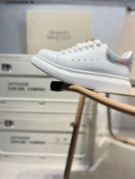 Alexander Mcqueen 亚历山大麦昆 松糕鞋厚底增高小白鞋 垫脚 回弹度到位 耐磨又舒适 鞋底厚4.5Cm553770 D7012230#36-39