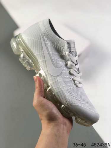 真标带半码！ 耐克nike Air Vapormax Flyknit 2.0 一代 针织透气网面 大气垫休闲运动百搭慢跑鞋 尺码：如图 Id:452439A