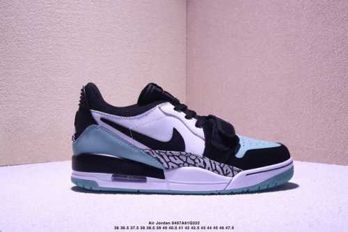 纯原 A2 头层皮 Air Jordan Legacy 312 Low 白黑绿 乔丹篮球鞋系列 号称 “最强三合一” 的Jordan Legacy 312，自然