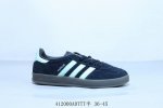 阿迪达斯Adidas Originals Gazelle Esquisite Gucci 德训 羚羊系列低帮复古百搭休闲运动板鞋 藏蓝 货号 Jr7112 41