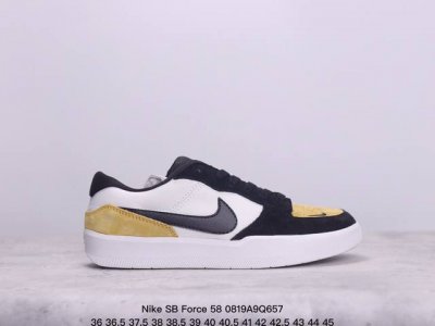 nike 耐克 采用翻毛皮革与帆布材质鞋面，外置耐磨橡胶外底下一双街头利器，全新耐克nike Sb Force 58 Pink Salt Sb空军58系列低帮休