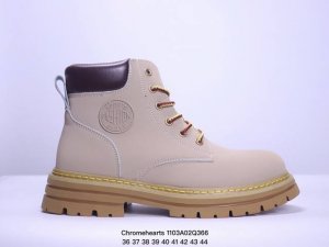 公司级Chromehearts 潮牌克罗心联名ss新款马丁小黄靴短靴 广东中山代工厂出品 简约大气时髦 耐看不过时 时尚圈永不退潮的经典所在，复古的英伦风格，小