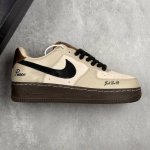 本地 核心私 Nike Air Force 1 Low 07 Love & Peace 棕白黑 空军一号 低帮运动休闲板鞋 原楦头原纸板 打造纯正低帮空军版型
