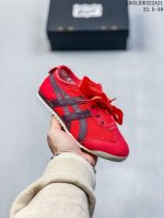 130 蛇年中国红抢先上出货 onitsuka Tiger鬼冢虎 Mexico 66 Slip-On 尺码22.5-39 童鞋 编码：03Jdd322A21