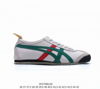 Asics 亚瑟士 男女鞋真标 日产经典老牌-鬼塚虎 Onitsuka Tiger Mexico 66经典墨西哥系列复古经典百搭板鞋休闲运动鞋慢跑鞋 采用软质牛