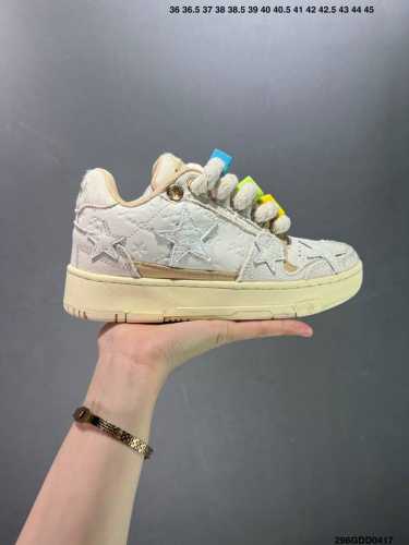 公司级kaalixto Retro Vintage 官方原盒版本 星星潮流休闲防滑耐磨低帮板鞋 全套原纸板楦头开发 多双原鞋拆解校对 独家私模大底左右脚英文字母