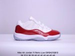 公司级耐克nike Air Jordan 11 Retro Low”Concord“Aj11代迈克尔 乔丹低帮运动文化篮球鞋 货号:528895-010 尺码: