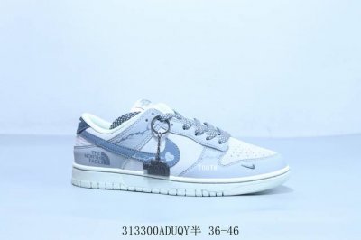 耐克 Nike Sb Dunk Low Pro 复古低帮 休闲运动滑板板鞋 联名北面 货号 Dj-105 313300Aduqy半 36-46