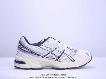 Asics Gel-1 亚瑟士运动跑步鞋 1A256-113 尺码：35～45 环保太空合成革配合透气网眼布鞋面材质 中底3D可视GEL缓震胶效果 升级EVA全 - 点击图像关闭