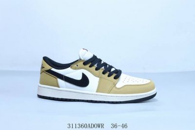 170 乔丹Air Jordan 1 Low Aj1 乔1低帮复古文化休闲运动篮球鞋 货号 553558-128 311360Adowr 36-46