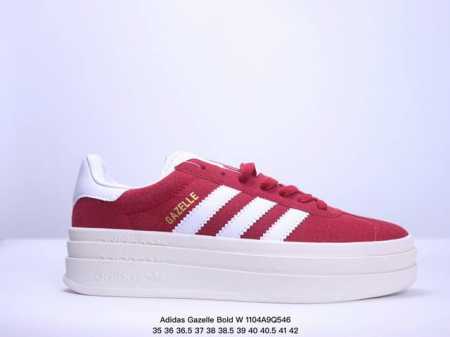 Adidas Gazelle Bold W 阿迪达斯三叶草厚底休闲鞋 牛皮材质 Size:35-42码 XM1104Q546 - 点击图像关闭