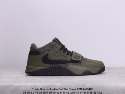 公司级travis Scott X Jordan Cut The Check Aj1 乔1倒勾魔术贴 时尚篮球鞋 Dr9317-467全新系列在鞋面上加入了魔术