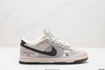 公司级耐克nike Dunk Low 扣篮系列 解构抽绳复古低帮休闲运动滑板板鞋 采用脚感柔软舒适zoomair气垫 有效吸收滑板等极限运动在落地时带来的冲击力