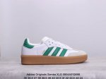 真标阿迪达斯三叶草adidas Originals Samba Xlg 桑巴舞系列绅士德训足球风百搭低帮休闲运动板鞋 货号:Ie1376 尺码:36 36.5