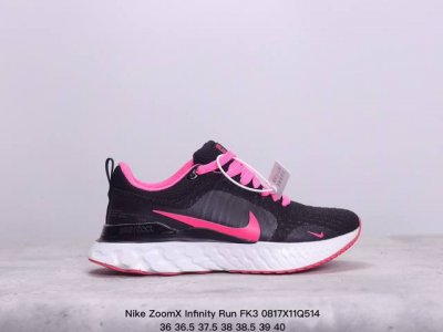 公司级真标带半码！ 耐克 Nike Zoomx Infinity Run Fk3 瑞亚 全新编织面专业缓震跑鞋 鞋款缓震系统的设计理念借鉴了react Infi