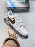 Nike Air Force 1 Low’07 空军一号低帮休闲板鞋 定制皮料 原楦原纸板 纯正空军版型 内置全掌气垫 货号：男 Cw2288-114 女 Dd