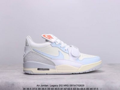 公司级耐克 Nike Aj312 Air Jordan Legacy 312 Nrg“Pure White” 官方货号:Cd7069 141乔丹联名号称 “最强