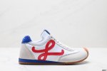真标Loewe罗意威 Ballet Runner 小牛皮 圆头系带 低帮 生活休闲鞋 货号:L81428 2 尺码:36-45 Id:Jjd554-Kjh