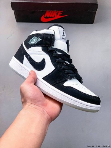 集图 头层真标！耐克Nike Air Jordan 1 Aj1乔丹一代高帮复古文化休闲运动篮球鞋 0513156S20