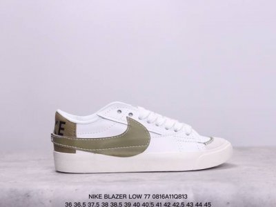 nike耐克blazer Low 77大勾男女鞋休闲经典复古低帮运动板鞋 紫色大勾 货号：Dq1470-167 尺码：如图所示 xm0816Q813
