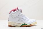 真标air Jordan 5 Retro 迈克尔 乔丹aj5代高帮复古休闲运动文化篮球鞋 货号:Hf8833-100 尺码:40-47 Id:Jkd101-Dj