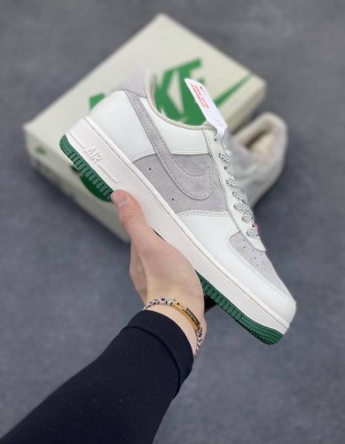 工厂P套现 福利特价 原本地 版本 公司级 Nike Air Force 1 Low ’07 寿桃 满天星配色 空军一号低帮休闲板鞋 原厂麂皮 定制鞋盒 3M反