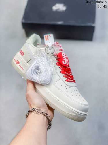 公司级带半码 耐克nike Air Force 1 Low 空军一号低帮休闲板鞋 打造纯正空军版型#专注外贸渠道 全掌内置蜂窝气垫 #原盒配件 原厂中底钢印、拉