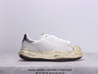公司级余文乐挚爱单品 复古溶解风 日本概念时装设计师三原康裕品牌mmy Maison Mihara Yasuhiro Original Sole Canvas