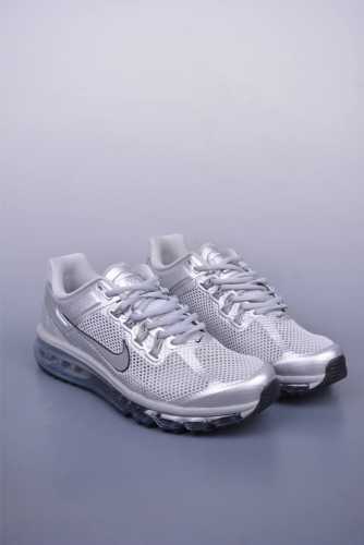 Nike Air Max 2013 耐克复古透气网布 全掌气垫 缓震跑步鞋 #搭配全掌式 Max Air 气垫 为步伐注入充沛活力 半透明中底和外底 为整体造型