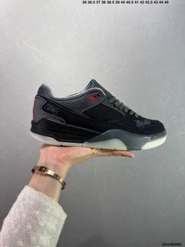 公司级Who Decides War X Nike Jordan Flight Court Ate 搭防滑耐磨 低帮 耐克复古篮球鞋 货号:Hq2958-006