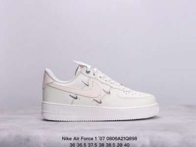 nike Air Force 1 ′07 耐克空军一号低帮板鞋 牛皮材质 公司级 真标带半码 Size:36-45码 xm0806Q898